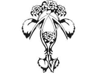  Flowers Tattoo 2_ 0 4 8_ D T L Decal Proportional