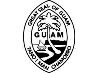  Guam Seal Decal Proportional