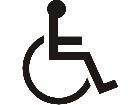  Handicapped Symbol Decal