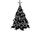  Holidays Christmas Tree 1 6 7 V A 1 Decal