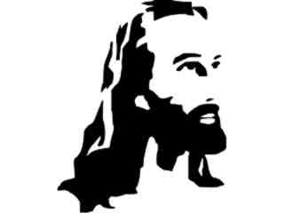  Jesus 2 Decal Proportional