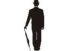  Man In Suit 1 1 Decal