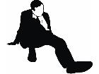  Man In Suit 1 9 Decal