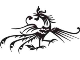  Rooster Tribalized_ 1 7 4 Decal Proportional