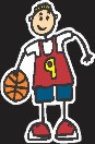 Basketball Family Sticker Boys Boys Family Sticker