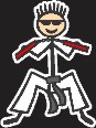Karate Family Sticker Boys Boys Family Sticker