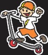 Scooter Family Sticker Boys Boys Family Sticker