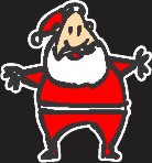 Fat Santa Family Sticker Dads Dads Family Sticker