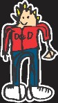 Kids Drawn Family Sticker Dads Dads Family Sticker