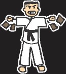 Karate Family Sticker Dads Dads Family Sticker