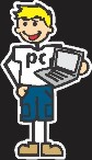 PC Computer Family Sticker Dads Dads Family Sticker