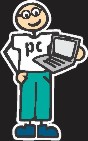 PC Computer Family Sticker Dads Dads Family Sticker