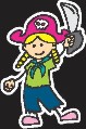 Pirate Family Sticker Girls Girls Family Sticker
