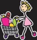 Shopping Family Sticker Moms Moms Family Sticker