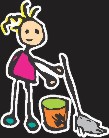 Mopping Family Sticker Moms Moms Family Sticker