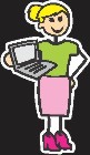 Computer Family Sticker Moms Moms Family Sticker