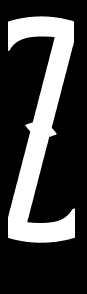 Monogram Decal Letter "Z"