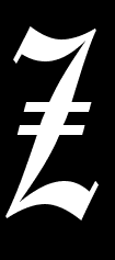 Monogram Decal Letter "Z"