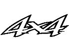  4 X 4 1 4 Decal