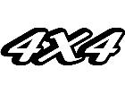  4 X 4 1 5 Decal