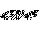  4 X 4 1 6 Decal