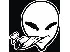  Alien Blunt Decal