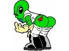  Alien Mooning G D 1 Decal