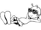  Alien Vacation 0 5 9 V A 1 Decal