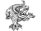  Alligator Jaws M B 1 Decal