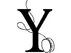  Alphabet Fun Letter Y 0 9 0 V A 1 Decal