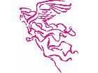  Angel Flying Decal