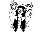  Angel Girl Decal