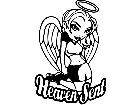  Angel Heaven Sent Decal