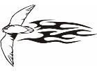  Animal Flames Bird 0 9 5b A F 1 Decal