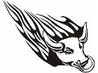  Animal Flames Bull 0 1 0b A F 1 Decal