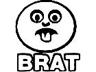  B R A Tsmileyface Decal