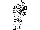  Baby Gunner Decal