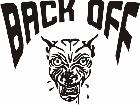  Back Off Decal