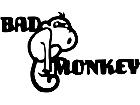  Bad Monkey Decal