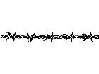 Barbed Wire 1 Decal
