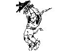  Basketball Bull Cow M B 1 Decal