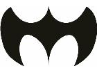  Bat Man Symbol Decal