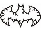  Batman Rock Decal