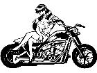  Biker Chic Decal