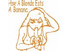  Blonde Banana Decal