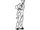  Bong Girl Decal