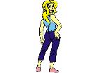  Booty Girl Stand G D 1 Decal