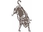  Bull Rear Kick Decal