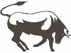  Bull Toro Decal