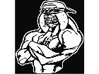 Bulldog Badass Decal